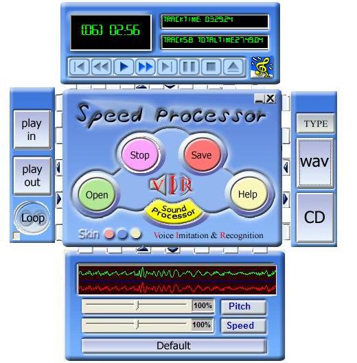 Speed Processor Screenshot
